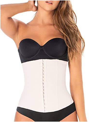 Diane & Geordi 002396 Women Corset Waist Trainer | Faja Colombiana Beige L/38 #TOP14