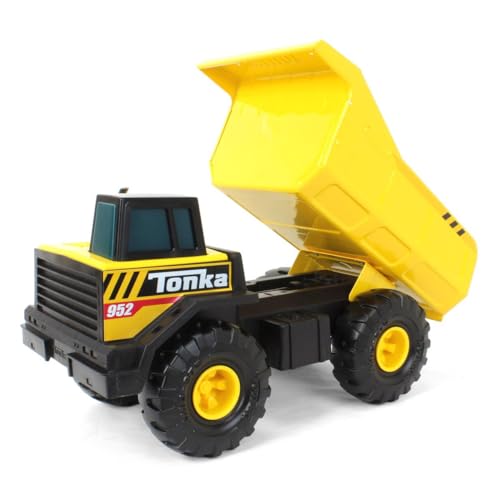 Tonka Retro Classic Steel Mighty Dump Truck (the color of the stickering may vary)