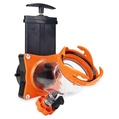 Camco Rhino Blaster RV Tank Rinser with Gate Valve & Backflow Preventer RV Accessories for Waste Tank Cleaning - Essential Camper Supplies for Odor Control and Sensor Maintenance - (39086) Cover
