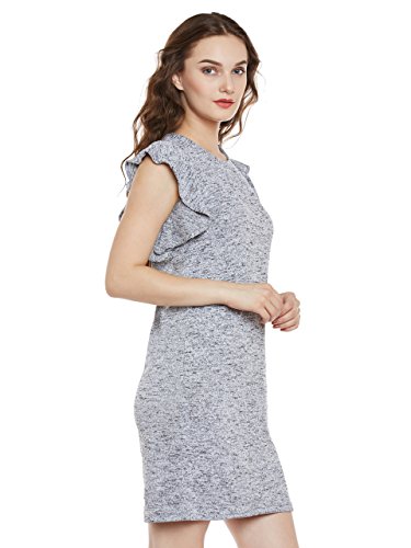 Image of Miss Chase Women's Pink Ruffled Shift Dress