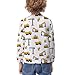 MZERSE Soft Kids Crew Neck Pullover Construction Equipment Forklifts Cranes Excavators Tractors Bulldozers Truck, Long Sleeve Sweatshirt for All Seasons, 8-10Y