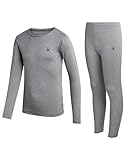 Spyder Kids Thermal Underwear Set - 2 Piece Moisture Wicking Insulated Girls Boys Thermal Set Base Layer Long...