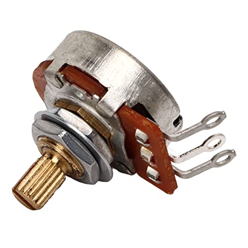 Shanrya - Potentiomètre de Basse, Arbre Court de Potentiomètre de Guitare d'installation Facile pour le Remplacement