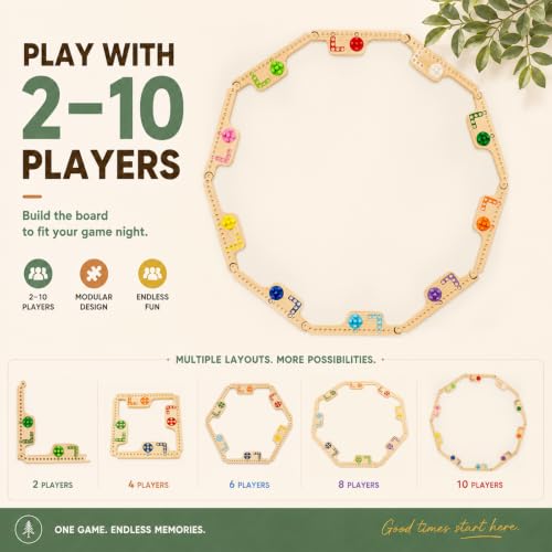 Grhonior Jokers and Marbles Board Game Wooden Pegs and Jokers 2-10 Players by Grhonior - Used condition - Image 7