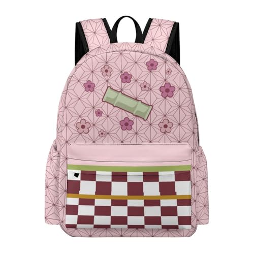 CSCPPZC Anime Backpack 17 Inch Oxford Cloth