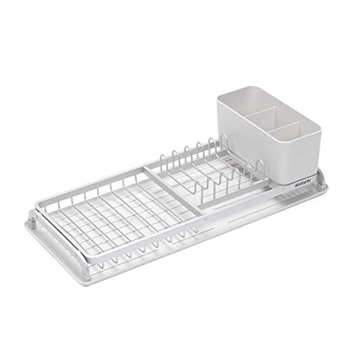 Brabantia Compact Dish Drying Rack, Light Gray