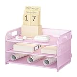 Le plateau de lettre pratique n'occupera pas un espace précieux sur votre étagère et votre bureau, et gardera votre livre dans l'ordre