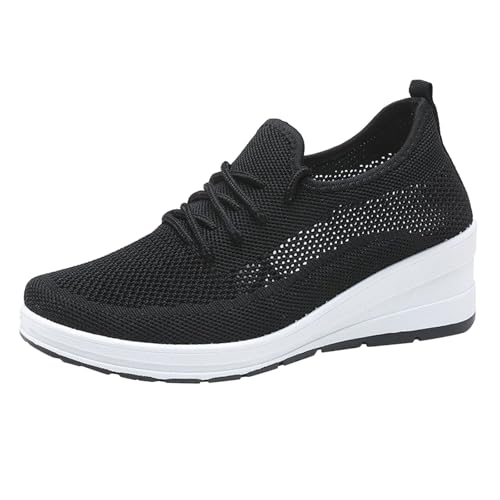 Zapatos Ortopédicos Mujer Verano Zapatillas Ortopedicas Deportivas Sin Cordones con Malla Transpirables Sandalias Palas Deporte Running Trekking Ligeros Calzado para Caminar Casual Senderismo Trabajo