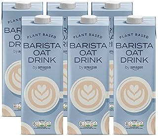 by Amazon Barista Oat Drink, 6 x 1L