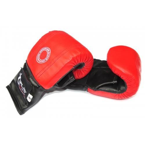 Splay Boxercise Gloves Red Large, Premium Quality Leather, Wrist Straps Provides Easy Grip & Wrist Protection