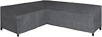 Vista 24 de Easy-Going Funda de sofá modular en forma de L para patio, funda impermeable para exteriores, funda resistente para muebles de jardín con marrón