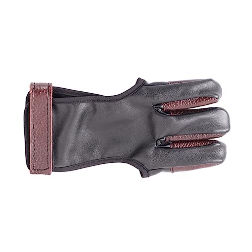 Anneome Hunting Gloves Leather Protectors Recurve Accessories Hunting Accessories Pu Finger Guards