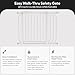 BalanceFrom Walk-Thru Safety Gate for Baby and Pets, Child Proof Fence for Doorways, Stairways, Hallways, 29.1