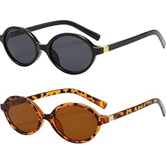 2 Pack Tortoise Frame/Brown Lens+black Frame/Grey Lens