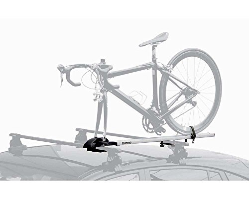 INNO INA391 Fork Lock III Bike Rack for Aero Base Racks (1-Bike),White - Thumbnail 3