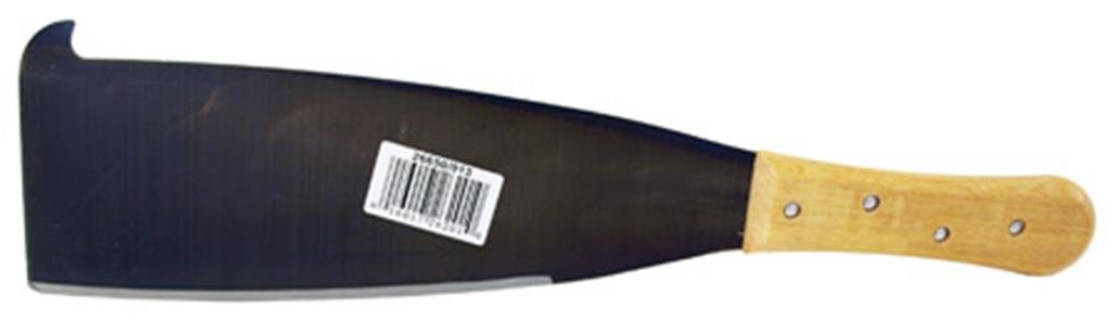 Tramontina 13" Sugar Cane Cleaver Machete, Fixed Blade, Wooden Handle (Satin)