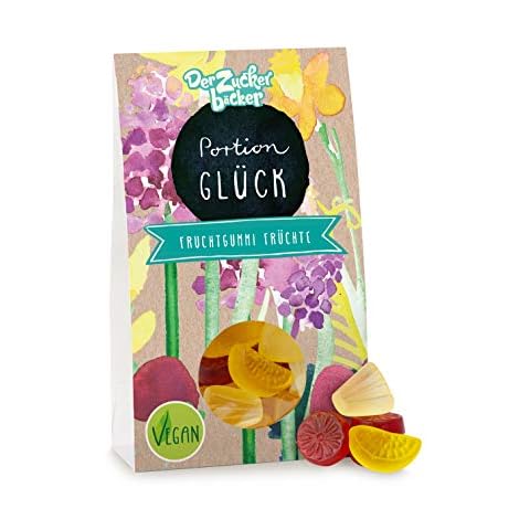 Portion Glück, vegane Fruchtgummi-Früchte mit Exotic-Frucht-Geschmack Cover