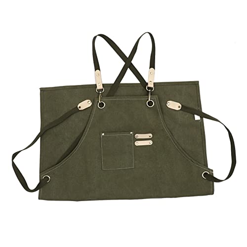 Tablier de cuisine denim avec poches Mikinona tablier toile unisexe boulangerie