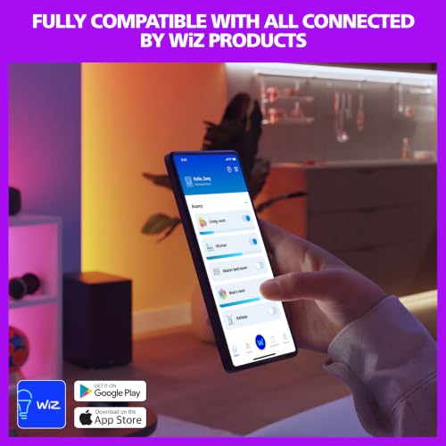 PHILIPS Smart Lighting Connected Light Bulbs, 2-Pack, Color A19 60W 800LM E26 Indoor LED Lights, Smart Bulbs with Motion Detection, Control with Voice or App - image 6