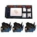Ignition Control Module + (3) High Performance Ignition Coils for Chevy GMC 3.8L D555 LX364