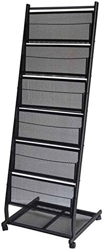 Mobile Magazine Racks 6-Pocket Mobile Stand Magazine Rack - Medium : Amazon.ca: Home