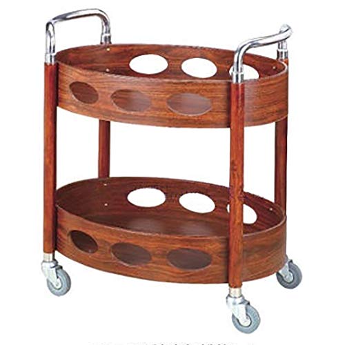Carro Multifuncional, Vehículo De Reciclaje Portátil, Carrito De Servicio De Cocina De 2 Niveles, Carrito Comedor, Carrito De Servicio De Alimentos Con Ruedas, Isla De Cocina Con Ruedas, Color Blanco