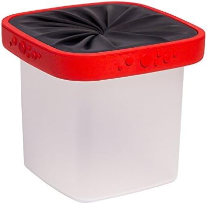 Neolid Lidless Food Storage Container - Leak Proof & Airtight - Microwave, Dishwasher & Freezer Safe - Food Grade Silicone & Plastic Storage Units
