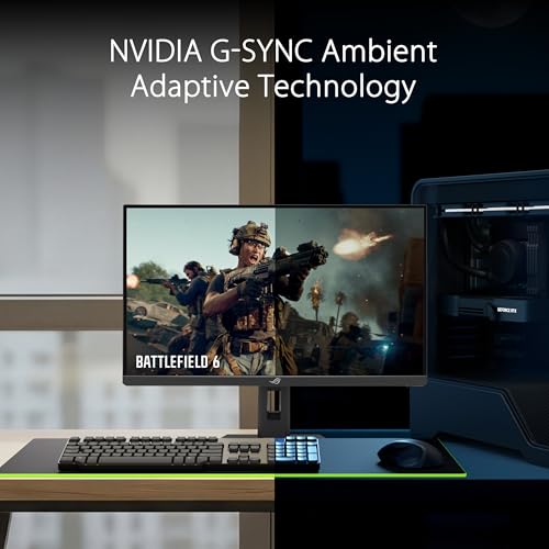 Image of ASUS ROG Strix 27 inch 1440P GSYNC Pulsar HDR Gaming Monitor (XG27QNGV) - QHD, 360Hz (Above 144Hz), 1ms, Ultrafast IPS, Esports Dual-Mode, Ambient Adaptive Technology, Aura Sync, 3 yr Warranty