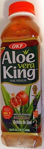 Aloe Vera King (Pomegranate Flavor) - 16.90fl Oz (Pack of 10)