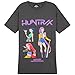 Produktbild KPop Demon Hunters Huntrix Offiziell T-Shirt Mädchen, Weicher Rundhalsshirt, Rumi Mira Zoey KPop Merch, Kinder Geschenke (9-10 Jahre, Grau Huntrix)