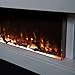 2022 New Premium Product 60inch White Wall Mounted Electric Fire Suite with...