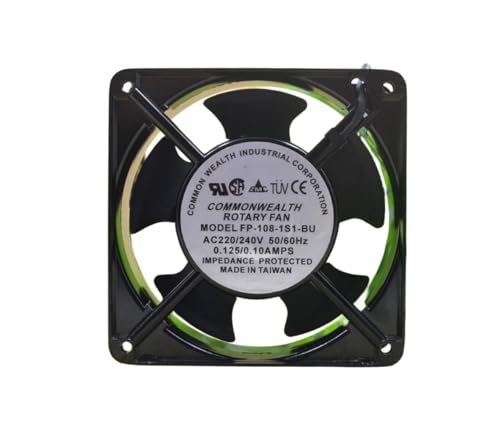 FP-108-1 S1BU 220/240V 0.125/0.10A 12038 Cooling Fan 120X120X38MM 2-Wire