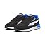 Black White Racing Blue