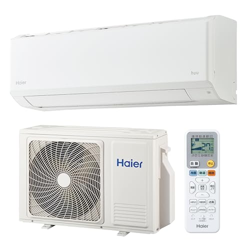 �n�C�A�[��(Haier) ���[���G�A�R�� 14�� 4.0kW ������� �������� ���x�݂܂���Eco���[�h huu 200v ���O�@ �����@ �z���C�g �z���C�g JAA-HS406A2S(W)