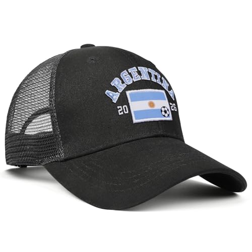 Image of Adjustable State Flag Trucker Hat Mesh Baseball Cap with Embroidered Patch for Men Women