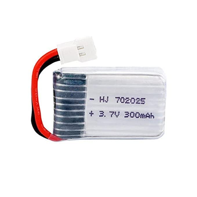 QBM Li-po Rechargeable Battery - 3.7V/300mAh - KP 702025 - for RC Drone (B0BV6JLFL5) Amazon Price History, Amazon Price Tracker
