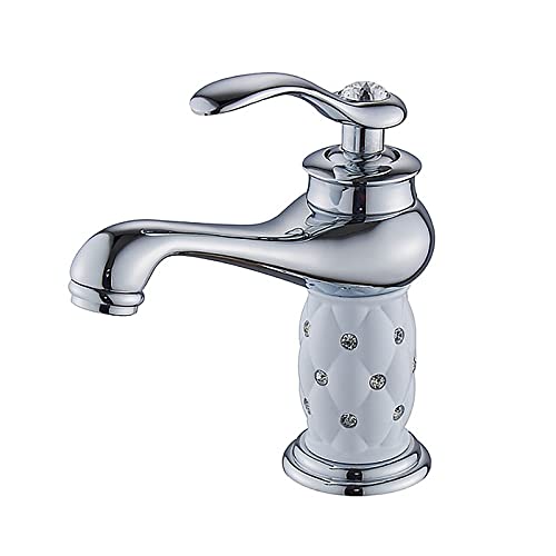 Robinet de salle de bain anti-corrosion en laiton solide pour remplacer un vieux mitigeur fuyard
