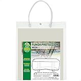 Aktive 61507 - Funda mesa jardín impermeable, protectora muebles jardín y terraza, medidas 180x110x60cm