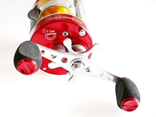 Mingyang Reel Mc500 Baitcasting Reel Offshore Fishing 6 Bb Right Handed Fishing Gear Ratio 5.3:2 Catfish Fishing,Metal Body,Aluminium Spool,Conventional Reel… #TOP5