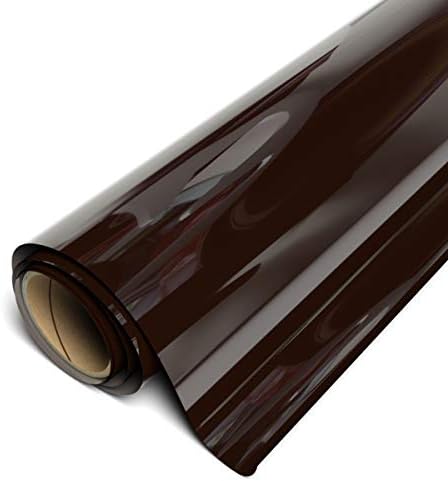 Siser EasyWeed Heat Transfer Vinyl 11.8" x 10ft Roll (Brown) Compatible with Siser Romeo/Juliet & Other Professional or Craft Cutters - Layerable - CPSIA Certified