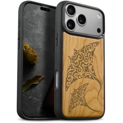 Carveit iPhone 18 Pro Max �p �ؐ��P�[�X MagSafe�Ή� (�`�F���[-�|���l�V�A�X�^�C���̃}���^���C) | �V�R��+TPU�V���R���c�[�C������, �Ռ��z�� ����~�� �}�O�l�b�g���� �A�C�t�H�� 18 Pro Max �P�[�X ��