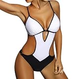 Bañadores Mujer Natación Bañador De Una Pieza Reductor Barriga Traje De Baño Talla Grande Cintura Alta Bañadores Reductores One Piece Trajes De Baño Espalda Abierta Trikini Menstrual Monokinis Oferta