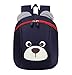 DNFC Sac à Dos Enfant Fille Garcon Maternelle Cartable Mignon Animal Sac Ecole Petit Sac a Dos Bébé Crèche Sac Scolaire Garderie Préscolaire Sac pour Filles Garçons (Bleu Foncé)