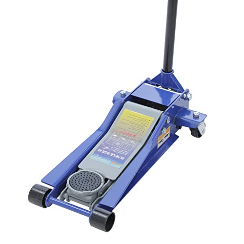 KATSU Hydraulischer Wagenheber 3 T Tragkraft Rangierwagenheber niedrigem Profil, Max Hubhöhe 505...