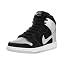 Black Metallic Silver