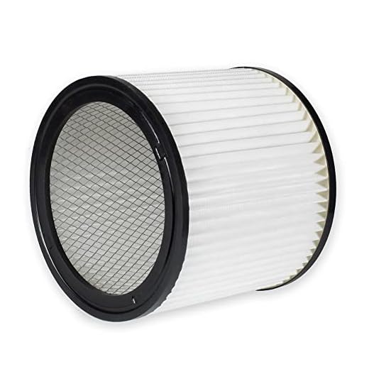 PRIMEBAG - Filter Faltenfilter Lamellenfilter kompatibel mit Parkside PNTS 1300 1400 1500 A1 B1 C1 Nass Trockensauger Lidl - Rundfilter für Bestleistung beim Saugen