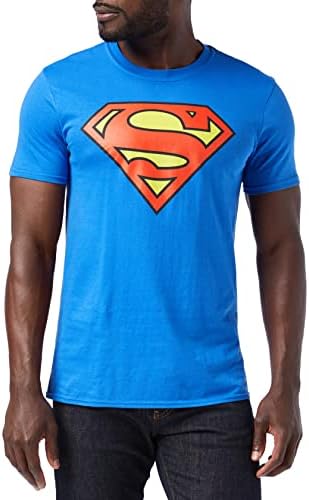 DC Comics Men's Superman Logo T-Shirt T-Shirt (Pack of 1)