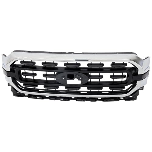 Image of Garage-Pro Grille Assembly For Ford F-150 2021-2023 Textured Black