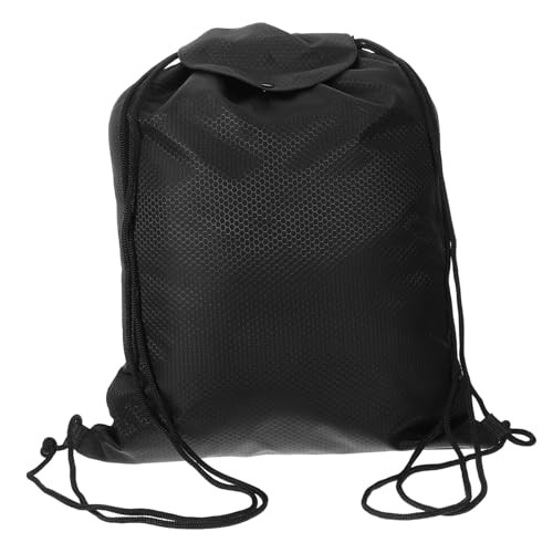 PRETYZOOM Helmet Storage Bag Pouch Motorbike Holder Cycling Carry Adult Helmet Bag Bike Travel Bag Helmet Container Waterproof Oxford Cloth Black