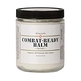 Combat Ready Skin Balm 8oz by Skincando – All Natural - Intensive Moisturizer – Skin Cream - Organic ingredients – Apricot Kernel Oil – Grapefruit Seed Extract – Black Spruce - Black tea Moisturizer